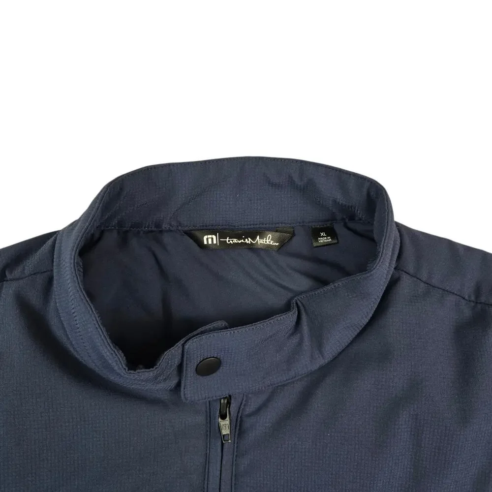 Travis Mathew Cold Bay Jacket Puffer Size XL Blue
